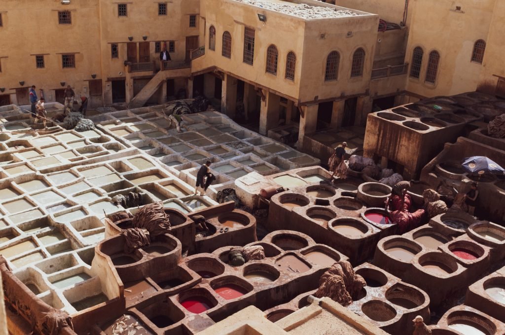 sustainable fashion leather fez morocco