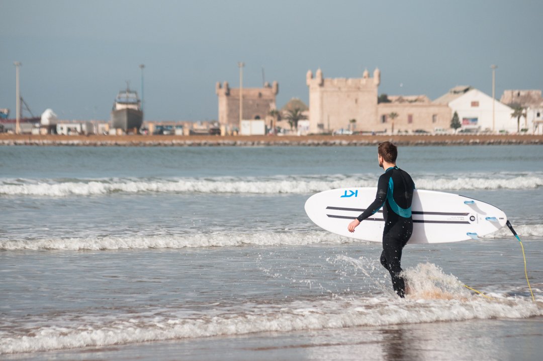 Surfing in Essaouira with Loving surf camp package