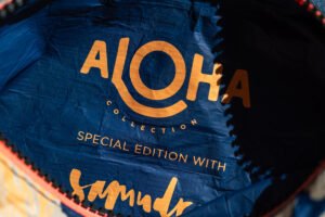 Aloha Collection Splash proof travel bag - product review by sustainable surfer girl