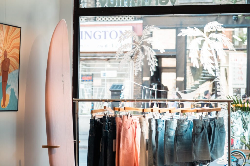 June swimwear ethical surf swimwear made in Quebec featured in Verdun Pop Up Boutique