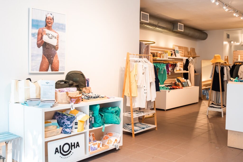 June swimwear ethical surf swimwear made in Quebec featured in Verdun Pop Up Boutique