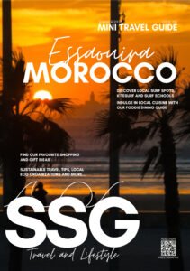 SSG Travel & lIfestyle Magazine Cover - Guide Essaouira Morocco