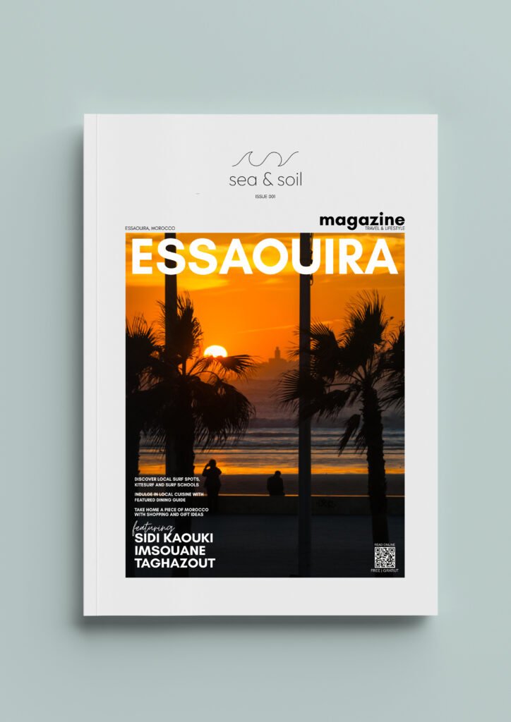 Sea & Soil Magazine Cover for Essaouira Morocco