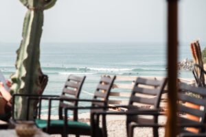 World famous surfing destination Magic bay at Olo Surf & Nature in Imsouane Morocco