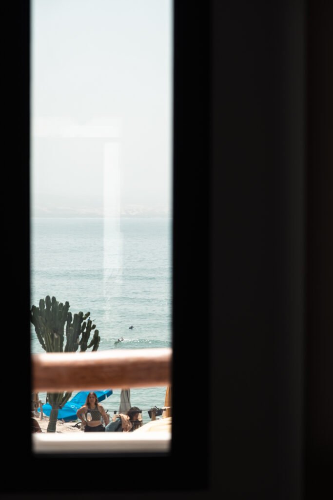 Moody Magic Bay ocean view in Room at Olo Surf & Nature Hotel in Imsoaune Morocco