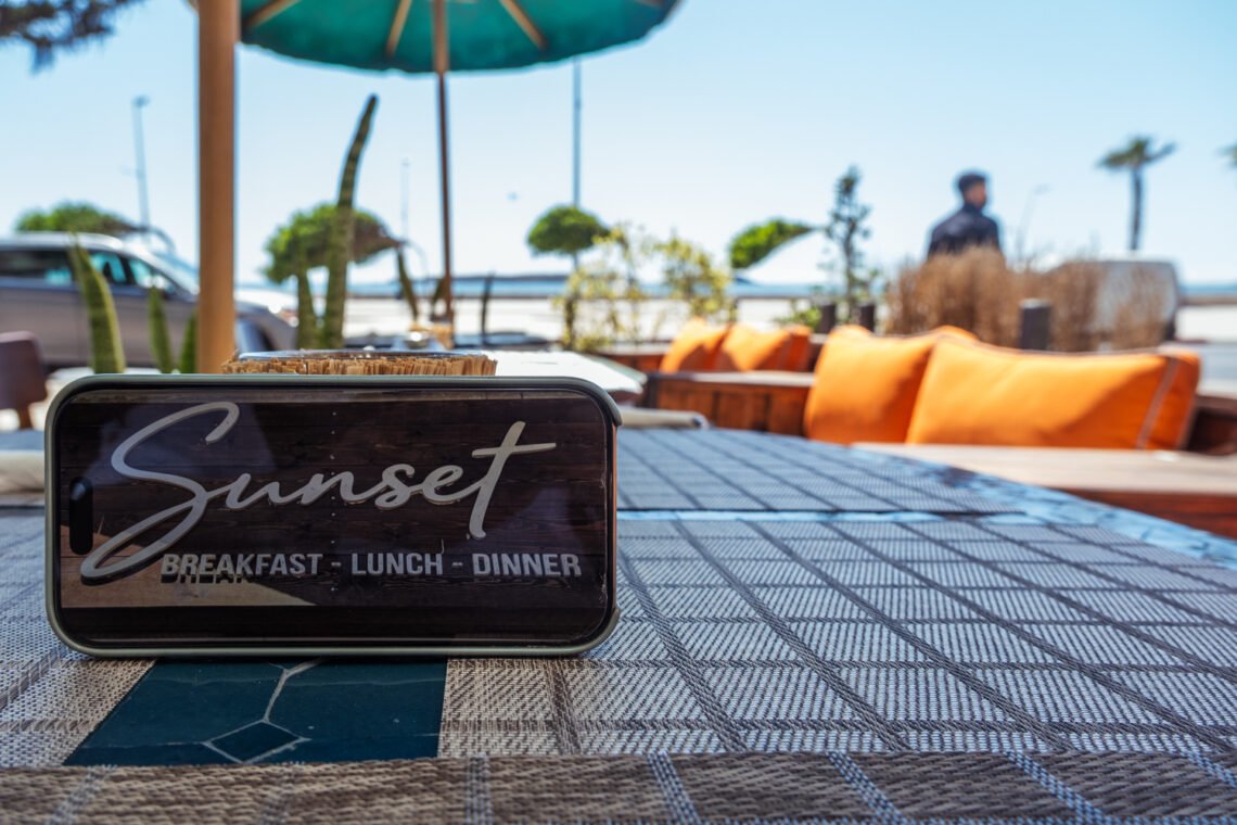 Sunset Mogador Beach view Restaurant