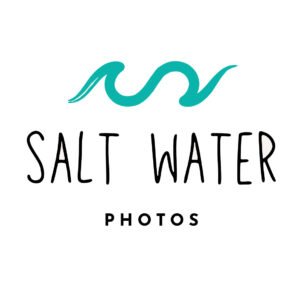 SALT WATER PHOTOS LOGO by SUSTAINABLE SURFER GIRL MARKETING IN ESSAOUIRA MOROCCO